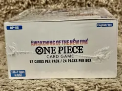 Bandai One Piece CCG OP-05 Awakening of the New Era Sealed Booster Box ENGLISH - Image 3