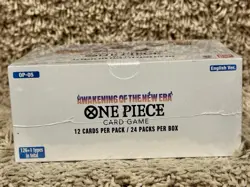 Bandai One Piece CCG OP-05 Awakening of the New Era Sealed Booster Box ENGLISH - Image 4