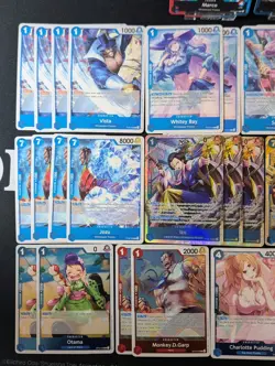 One Piece - Red/Blue ACE & Marco | Whitebeard Pirates Deck Cores (86 Cards) - Image 4