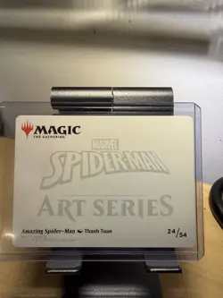 Amazing Spider-Man Art Card (/54) S Art Series: Marvel's Spider-Man 24 NM - Image 2
