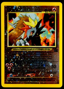 Pokemon TCG Entei 34/53 WoTC Promo Promo card Holo MP - Image 1