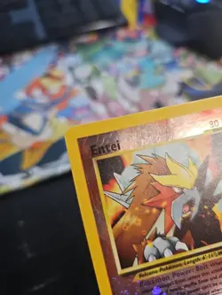 Pokemon TCG Entei 34/53 WoTC Promo Promo card Holo MP - Image 3