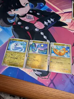 Dratini Dragonair Dragonite Holo Pokemon Card Collection 3 NM Cards English 151 - Image 1