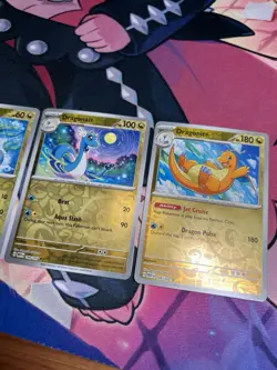Dratini Dragonair Dragonite Holo Pokemon Card Collection 3 NM Cards English 151 - Image 3