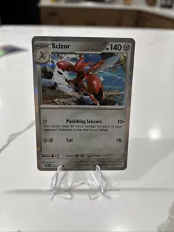 Scizor 141/197 - Obsidian Flames Holo Rare - Pokemon TCG Card - Image 1