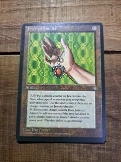 Mtg Jeweled Amulet LP Ice Age Magic the Gathering Card - Image 1