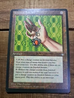 Mtg Jeweled Amulet LP Ice Age Magic the Gathering Card - Image 2