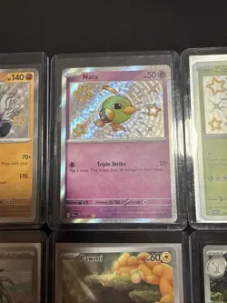 Lot of 9 Paldean Fates Pokemon Cards NM Baby Shiny, Illustration Rares, Full Art - Image 3