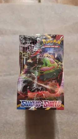SWSH Sword & Shield Base Set SEALED Booster Box 36 Packs of Pokemon Cards See 📸 - Image 2