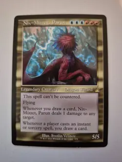 1x Niv-Mizzet, Parun (Retro Frame) MTG Ravnica Remastered 376 NM x1 - Image 1