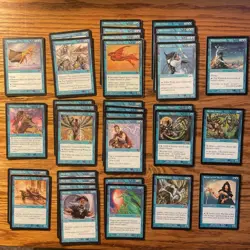 MTG: Tempest Block - 115 Blue Cards - Tempest, Stronghold, Exodus - Magic - Image 2