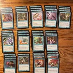 MTG: Masques Block 200 Card Blue Lot - Mercadian Masques, Nemesis, Prophecy - Image 3