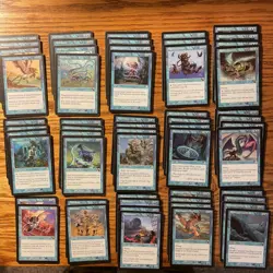 MTG: Masques Block 200 Card Blue Lot - Mercadian Masques, Nemesis, Prophecy - Image 4