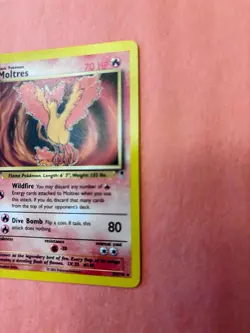 Pokemon TCG Moltres Legendary Collection Regular Rare Card 30/110 Non-Holo - Image 2