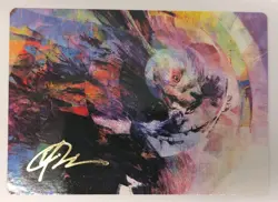 Psychic Whorl Art Card (Gold-Stamped Signature) Art Series: Bloomburrow - MTG - Image 1