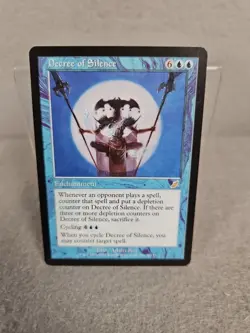 Decree of Silence Scourge MTG Premodern - Image 1