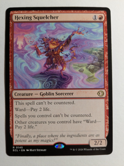 Hexing Squelcher Lorwyn Eclipsed Regular 145 MtG - Image 1