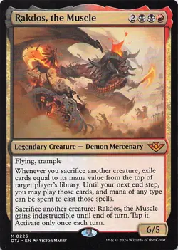Rakdos, the Muscle Outlaws of Thunder Junction Regular - Image 1