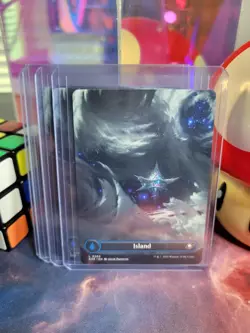 Island 263 (Borderless) Magic The Gathering Edge Of Eternities Regular Land x4 - Image 1