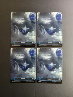 Island 263 (Borderless) Magic The Gathering Edge Of Eternities Regular Land x4 - Image 2