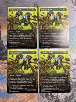 Kodama's Reach (Borderless) Commander Masters Regular X4 Playset NM MTG - Image 1