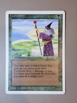 Fastbond - English - MTG Revised - Image 1