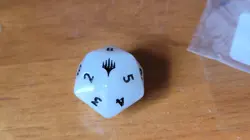 MtG Final Fantasy Moogle Dice from Bundle D20 Spindown Lifecounter - Image 3