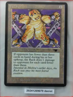 MTG The Rack Antiquities Rare Magic The Gathering LP - Image 1