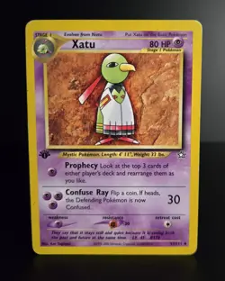 Pokemon TCG - XATU - 1ST EDITION - 52/111 - NEO GENESIS (2000) - WOTC - MP - Image 1