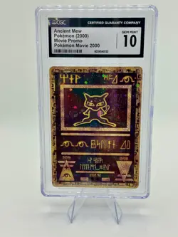 Pokemon Ancient Mew Movie 2000 Promo CGC 10 Gem Mint - Image 1