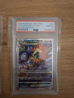 Carte pokemon Charizard Vstar #212 JP e Mewtwo Vstar #221 JP PSA 10 - Image 4