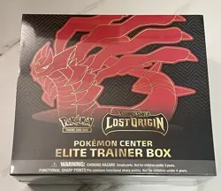 Pokemon Center Lost Origin ETB W/ Plastic Case - Image 1