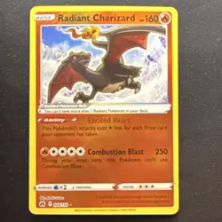 Radiant Charizard 020/159 Crown Zenith NM Pokemon - Image 1