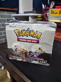 Pokemon TCG Sword & Shield Rebel Clash Booster Box English Factory (See Photos) - Image 1