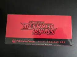 SEAL TEAR Destined Rivals Pokemon Center Exclusive Elite Trainer Box PC ETB - Image 2