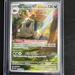 Arven 249 & Mabosstiff 218 Lot Pokemon Scarlet & Violet Base Set SIR & IR - Image 2