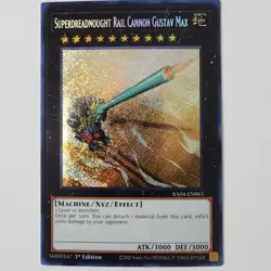 Superdreadnought Rail Cannon Gustav Max - RA04-EN063 - NM - Secret Rare - Image 1