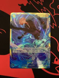 Sanji OP06-119 SEC The Best Vol.2 Premium Booster Foil Secret Rare One Piece NM - Image 1