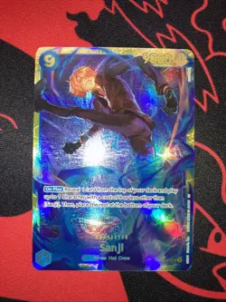 Sanji OP06-119 SEC The Best Vol.2 Premium Booster Foil Secret Rare One Piece NM - Image 2