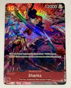 Shanks (004) (English Version 2nd Anniversary Set) OP09-004 One Piece Promotion - Image 1