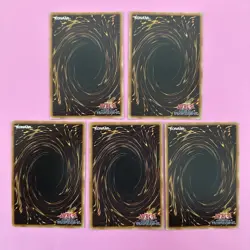 NM 5 Card Blue-Eyes White Dragon JMP-001 Ultra Rare YuGiOh Card - Image 2