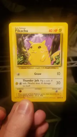 Pokemon Card Lot - 2 Pikachu 60/64, Pikachu 58/102, Rocket's Mewtwo 14/132 - Image 4