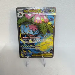 Pokemon TCG Mega-Venusaur-EX Evolutions Holo Full Art Ultra Rare Card 155/132 NM - Image 1