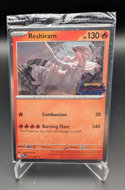 Reshiram 17/94 – Phantasmal Flames Stamped Promo – Sealed Pokemon Card – NM - Image 1