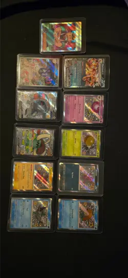 Pokemon Paldean Fates Card Lot of 11 - Image 1