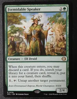 MTG Formidable Speaker, NM/Pack Fresh, Lorwyn Eclipsed - Image 1