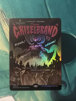 MTG Griselbrand Showcase Foil NM Unplayed, Innistrad Remastered INR 0485 Mythic - Image 1