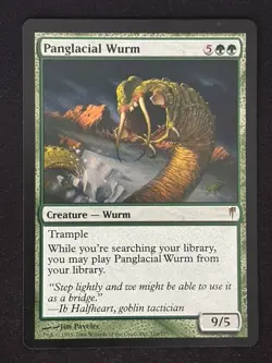 1x MTG Panglacial Wurm - Coldsnap (CSP) #116 - Magic the Gathering - Image 1