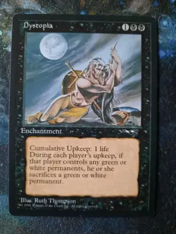 Magic the Gathering MTG - 1 x Dystopia - Alliances - EX Cond - Image 1