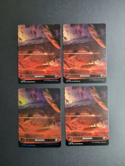Mountain 265 (Borderless) Magic The Gathering Edge Of Eternities Land x4 - Image 2
